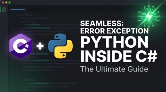 Python in C# Running and Handle Error Effectivly