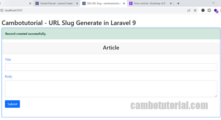 /URL-slug-generate-laravel-seo