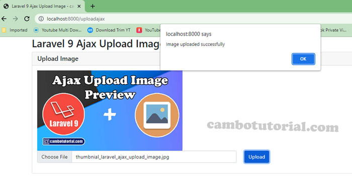 laravel-9-ajax-image-upload