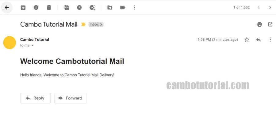 laravel send email using gmail smtp