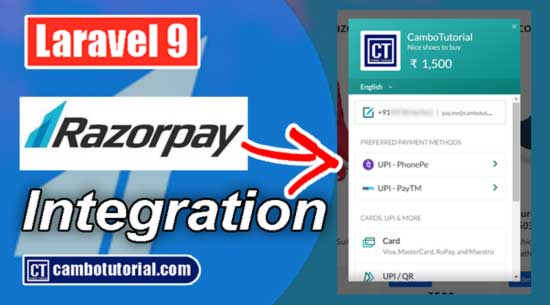 Razorpay Payment Gateway Integration in Laravel Tutorial