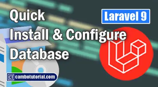 How to Install Laravel 9 PHP Framework